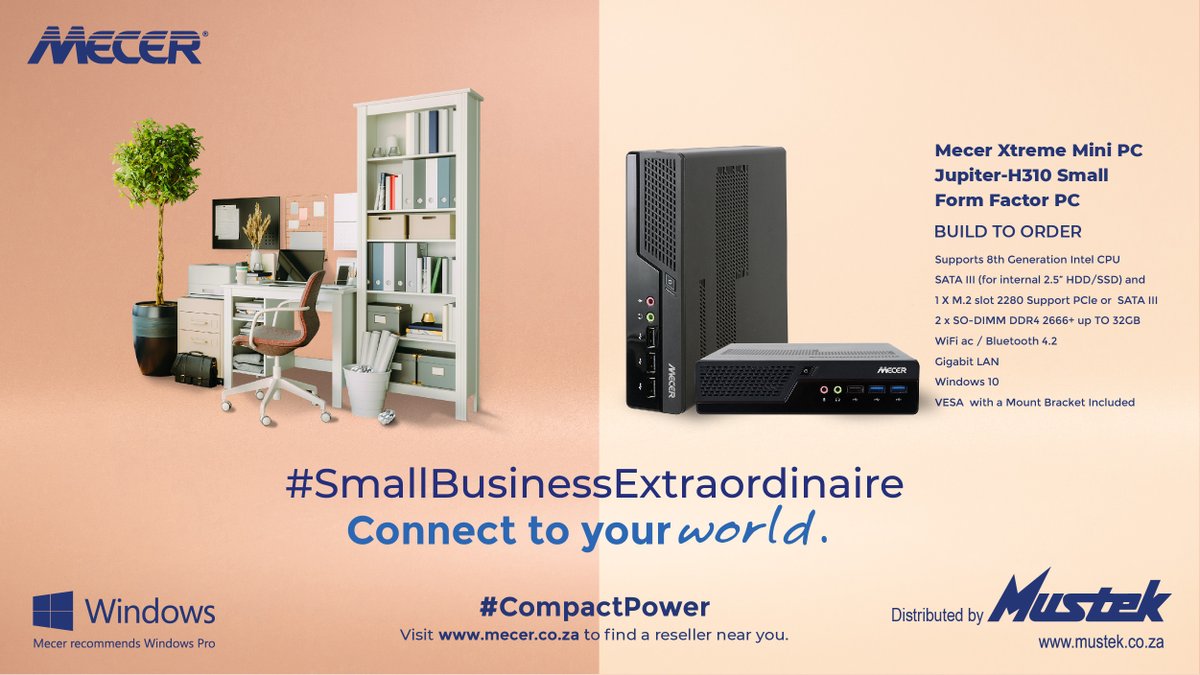 The Jupiter H410 is designed to be powerful and deliver smooth performance, all at a price that fits your life. It’s the perfect family buddy that will last you over many holidays along with years of use. Connect to your world. mecer.co.za  #CompactPower #Mecer