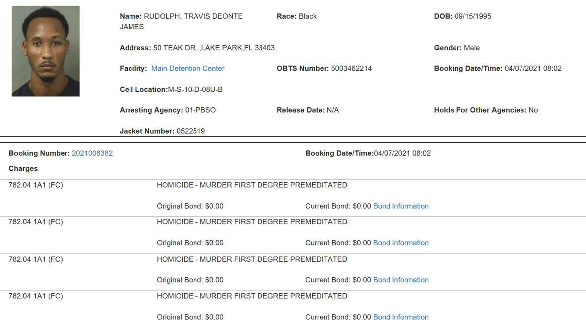 @PBCountySheriff's photo on Travis Rudolph