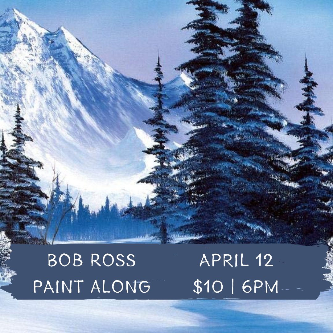 UofUCampusRec's tweet photo. Only two spots left for the Bob Ross Paint Along this month! Grab a friend and become a pro at landscape paintings!
REGISTER:
https://t.co/wl4Tpem1IS
#uofucampusrec #whyurec #uofu #uofucampusrec #bobrosspaintalong #bobross #paintalong https://t.co/T8oJZCzt6h