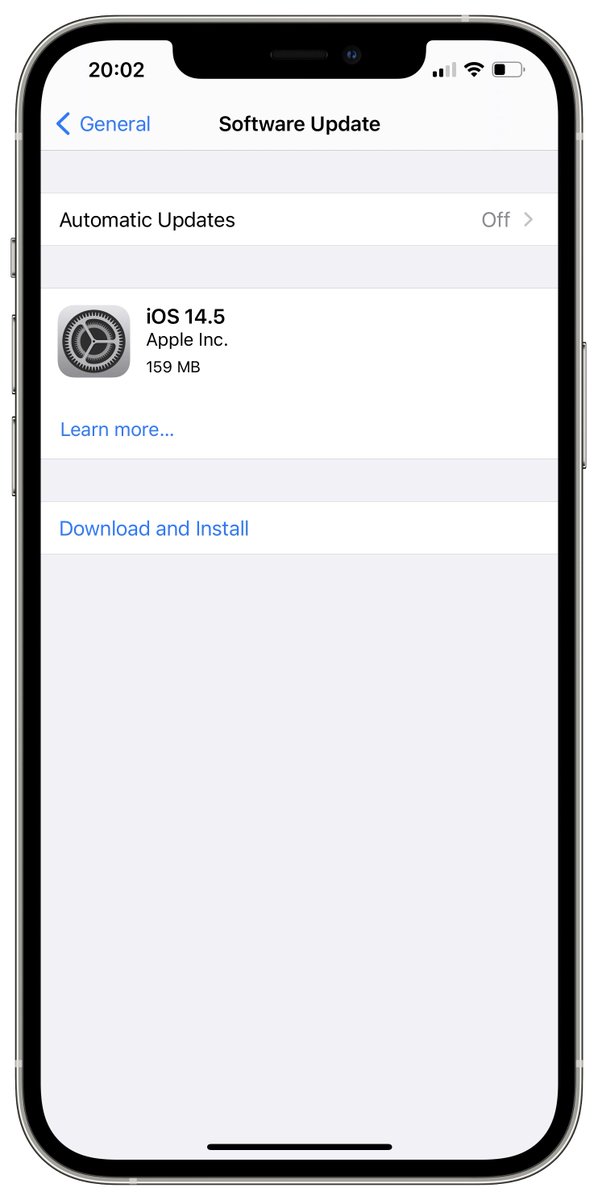 iSWUpdates's tweet image. iOS 14.5 Dev Beta 7 (18E5198a) has been released. #iOS145 #iOS145DevBeta7 #iOS145Beta7