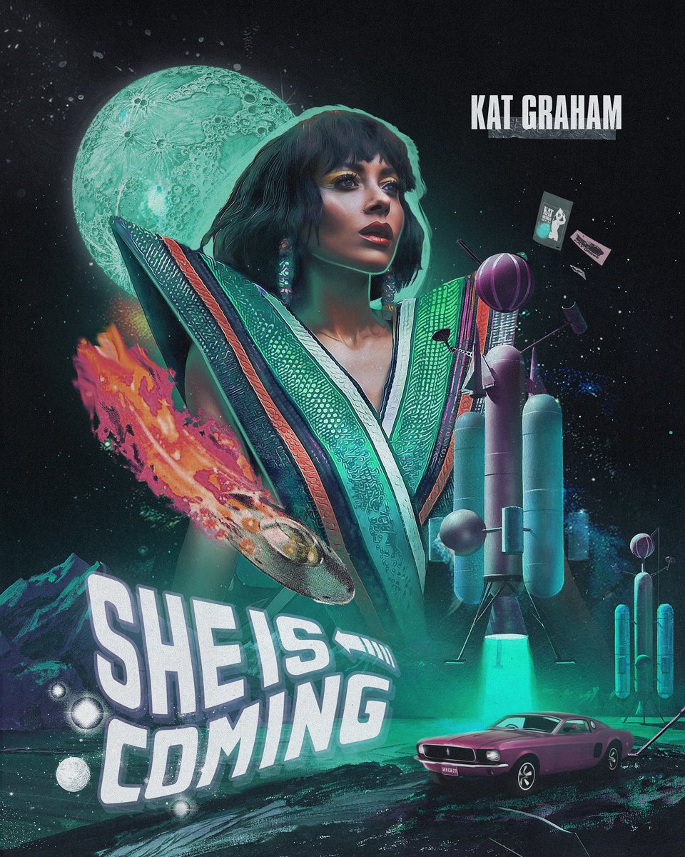 KatGraham's tweet image. I’m on my way... see you in Galactica! #soon 🚀🪐☄️🌑 @Ale_ssioFLP