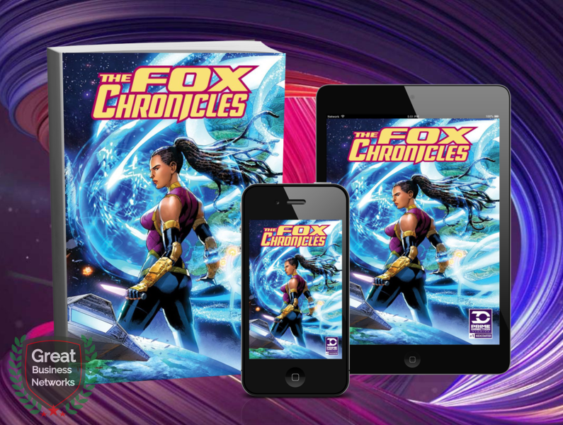 GreatBookSource's tweet image. BE A PART OF SOMETHING GREAT, CONTRIBUTE TO THIS AWESOME PROJECT TODAY! The Fox Chronicles #1 A Sci-Fi Action Adventure! bit.ly/3th9Ak6 
#sci-fi #comic
