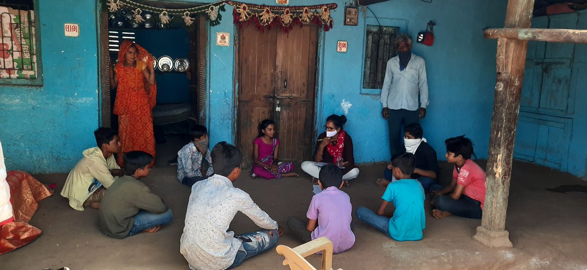 srsanghar's tweet photo. Today #Shilpabentank obtained the consent of fifteen adolescents and their parents to start a #Gender_Foundation_program in Khambha village in her area of ​​work.
@hariraj_vo https://t.co/a1d8iWOIsz