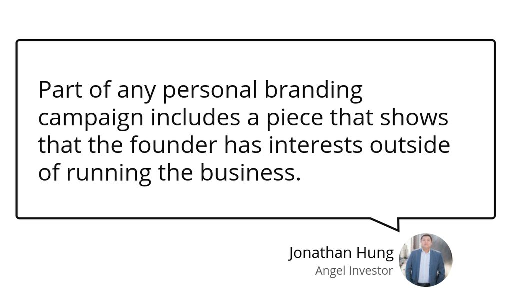 JonathanhungVC's tweet image. Part of any personal branding campaign includes a piece that shows that the founder has interests outside of running the business.

Read more 👉 lttr.ai/fS5j

#PersonalBranding #KeyFactor #PersonalBrand #HugeImpact #Angelinvestor