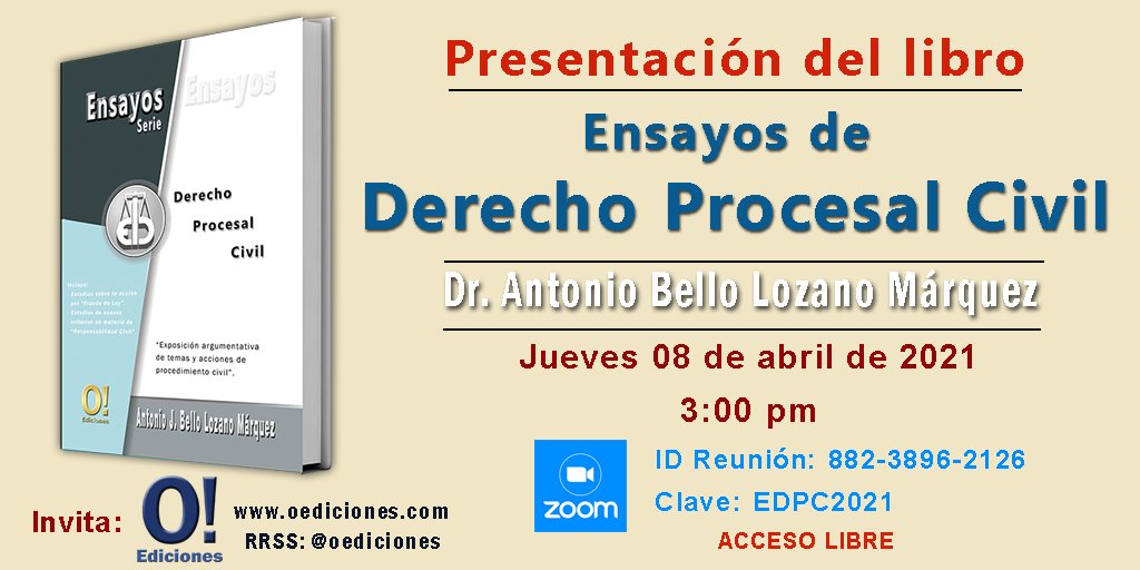 oediciones's tweet image. 