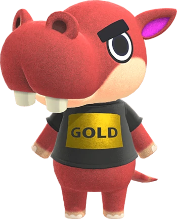biff - now THIS mf has was in every single new leaf file of mine without fail. i have no idea why he just ALWAYSSS showed up and i don& #39;t even like biff yet i would never move him out??? i am literally going out of my way to make sure biff is not ever on my island this game