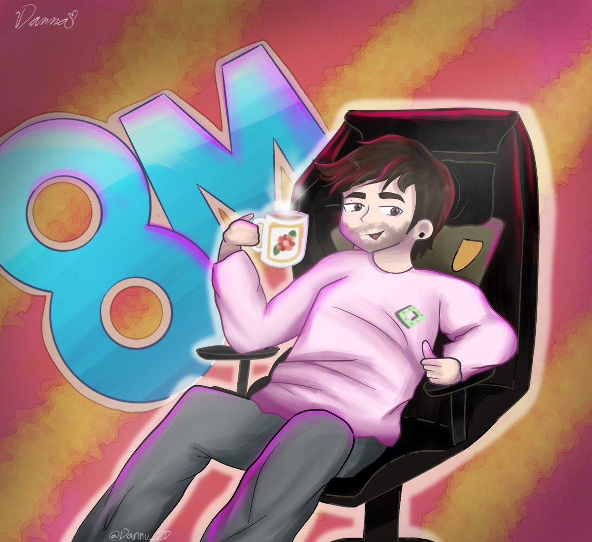 Dannu_2D's tweet photo. @auronplay felicidades por los 8M en twitch. Aquí mi pequeño granito de arena en agradecimiento por tanto 🥺👑

#8MdeTextos https://t.co/jk7Ndo5m4I