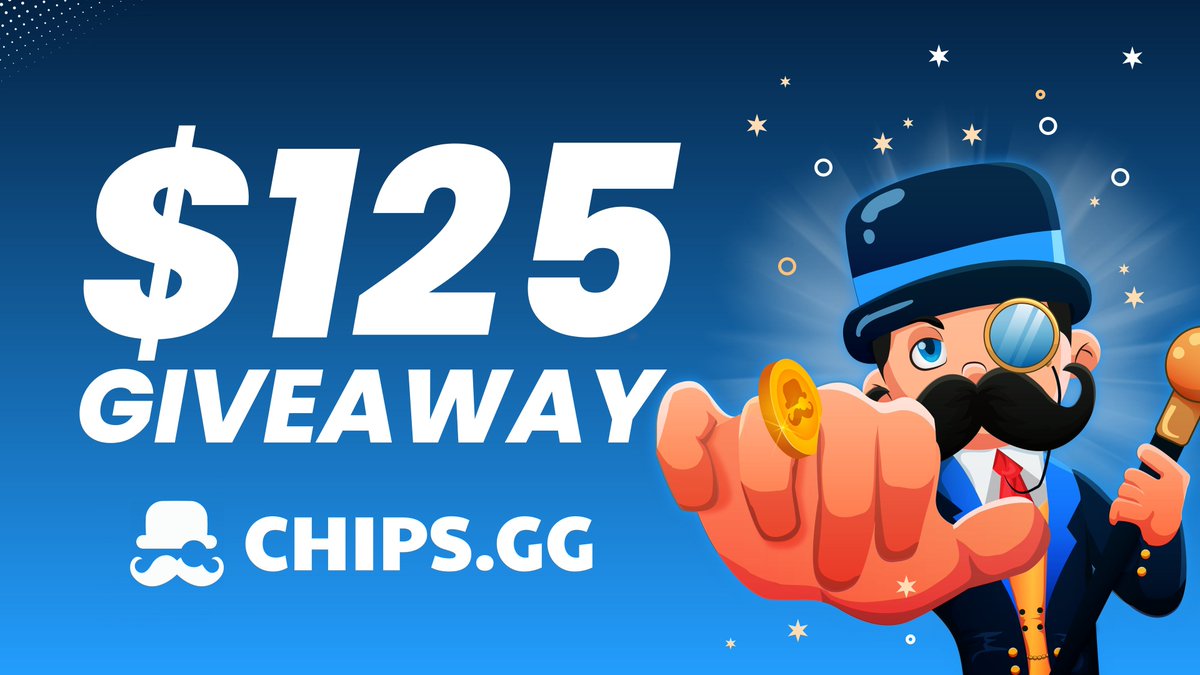 $125 Giveaway 🎁

- Sign Up chips.gg/?r=Kazlic 📰
- Follow <a href="/chipsgg/">Chips.gg</a> <a href="/KazGambles/">WRONG ACCOUNT @kazlic</a> 👥
- Like &amp; Retweet ❤️♻️

Winner Drawn Saturday Night 📅