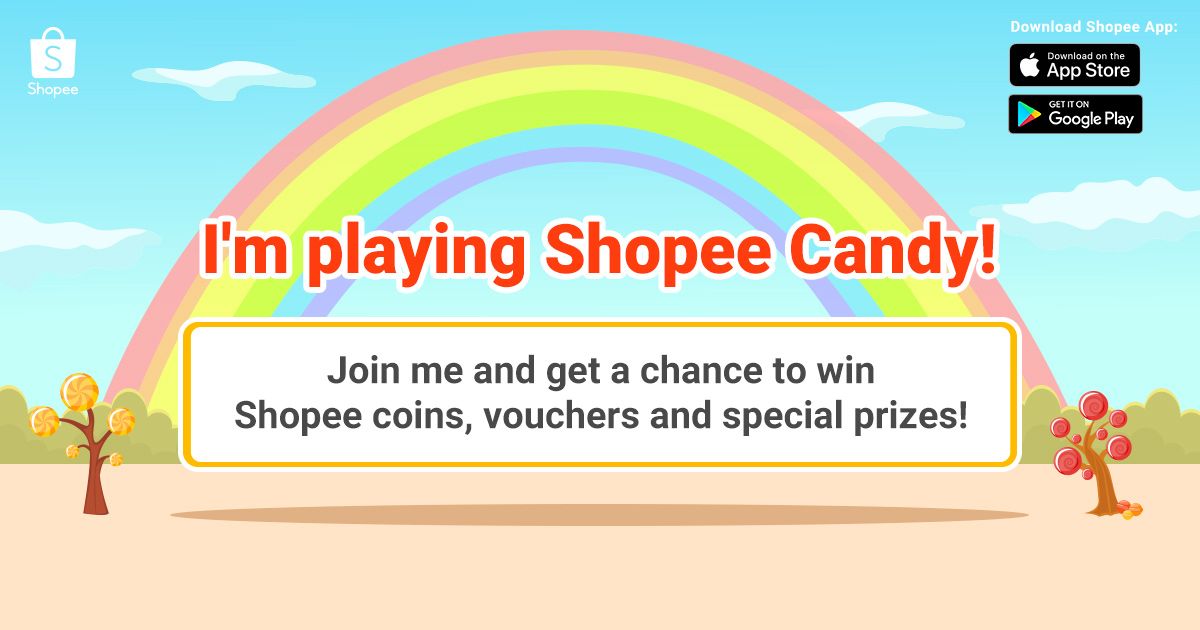 eksidentisiyas's tweet photo. I'm playing Shopee Candy! Play now to win Shopee coins, vouchers and more! #ShopeeCandyPH https://t.co/vAcMa3K8qo https://t.co/VW4bjc89qP