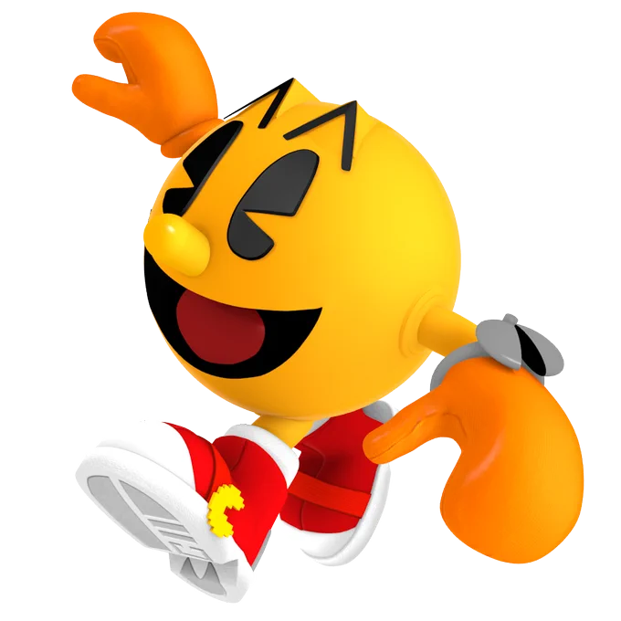 I'm surprised people liked that design I did for Pac-Man!?

So I actually went back and cleaned up the shoes a bit and did these Renders: 