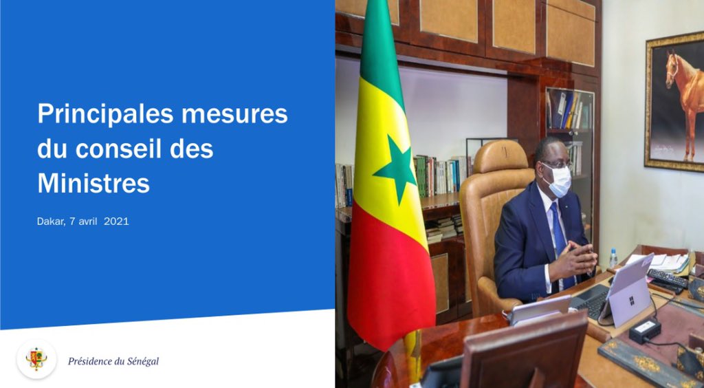 #ConseilDesMinistresSn