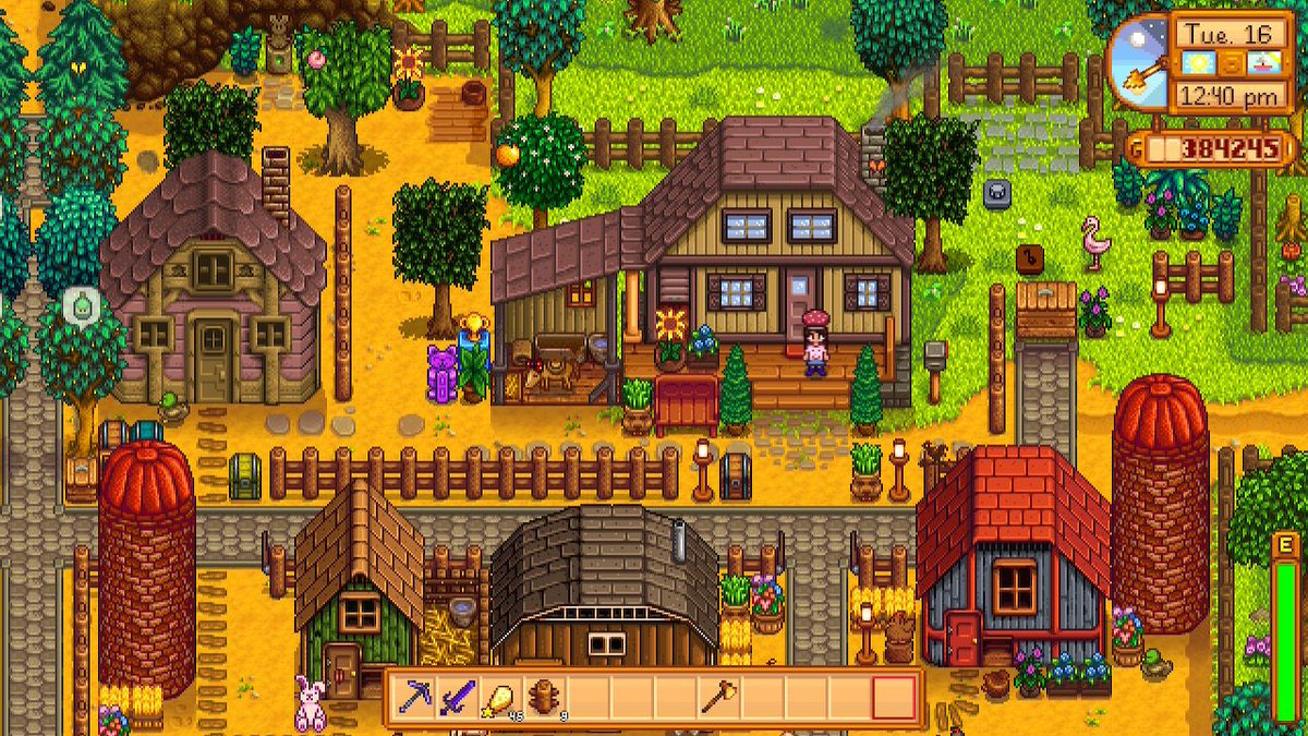 Stardew Valley レイアウト