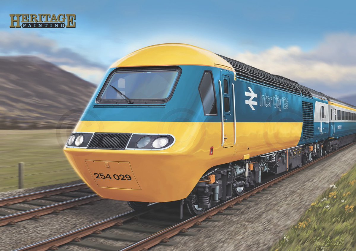 I’ve got 7 <a href="/TomTheDoodler/">Tom Connell - Illustrator</a> HST prints left at the reduced price of £30 including P&amp;P. As seen in Andy Coward’s great bookazine, ‘Intercity 125 High Speed Tribute’, published by Morton’s. Drop me a DM with your postal address and I can give the PayPal address for payment. Cheers!