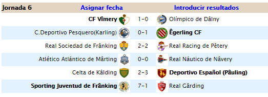 DalniaFutbol's tweet photo. Y en 2º, victoria, corta pero vital, del CF Vîmery ante el Olímpico de Dâlny, en un duelo con olor a 1º. Aunque la goleada de la jornada fue el tremendo 7-1 del Juventud ante el Real Gârding, que le deja 2º, empatado a puntos con el Pesquero, que perdió 0-1 contra el Êgerling CF. https://t.co/8sZwkkIj86