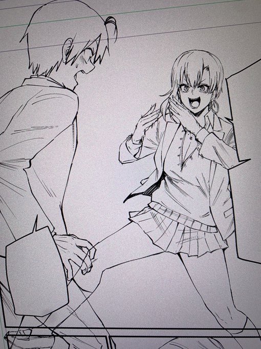 勢いのある蘭子 