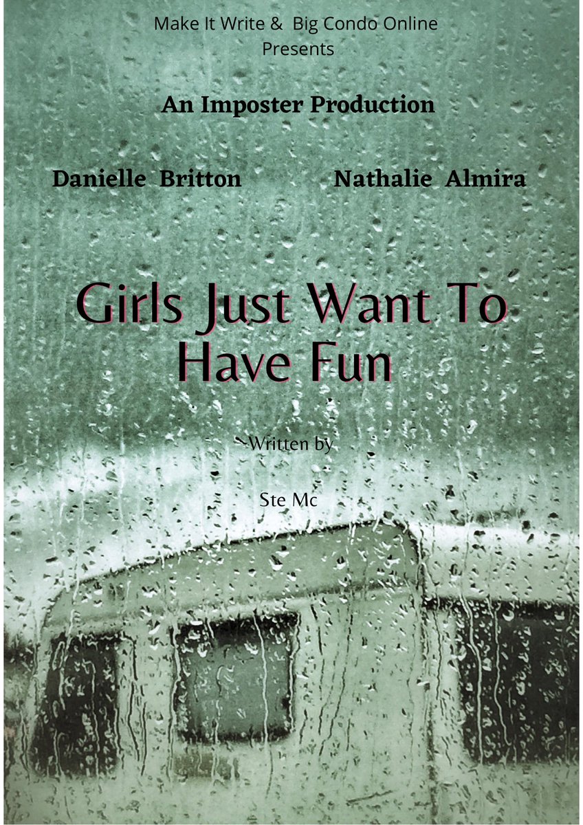 Bubonicninja's tweet photo. A few months ago I put my name down for @MakeitWriteLiv Jukebox Challenge.  You are given a song title and two actors and have to come up with a piece that runs for the length of the song.  Here’s the poster. #jukeboxchallenge https://t.co/UDe3utgxAh