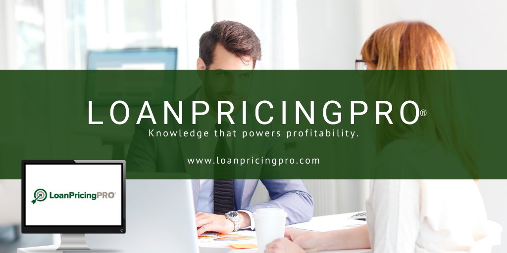 ProBankAustin's tweet photo. LoanPricingPRO® can help put your bank on a disciplined approach to loan pricing. Schedule a free demo today and learn how our loan pricing software can improve your institution. https://t.co/YMGle5arJU #loans #loanpricingsoftware #lending #loanpricing #banking https://t.co/D9MIsYmOZl