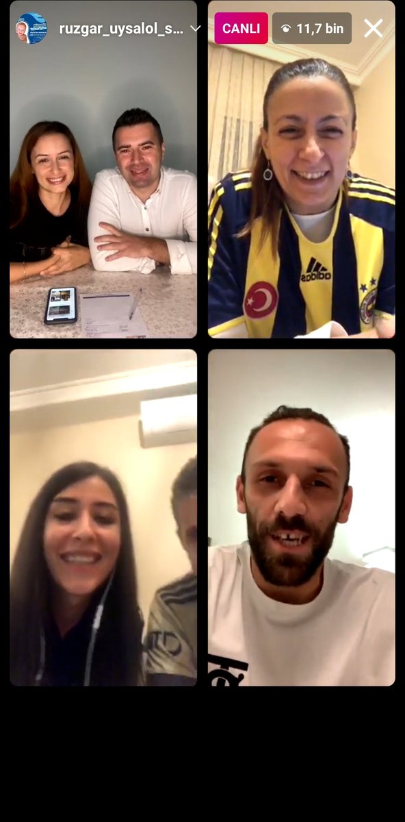 Canlı Yayındayız🎬

#Fenerbahce'li Futbolcular yayinda
Ruzgara Destek oluyor💙💛🙏🏻⛵

Yayın Linki⬇️
instagram.com/ruzgar_uysalol…

Destek Linki⬇️
taplink.cc/ruzgar_uysalol…

#pesetmerüzgar #23nisandaruzgariucuruyoruz
<a href="/altaybyndr1_/">altaybayindir_1</a>  <a href="/CanerErkin/">Caner Erkin</a> <a href="/josesosaok/">Jose Sosa</a> @mamethiam_fan