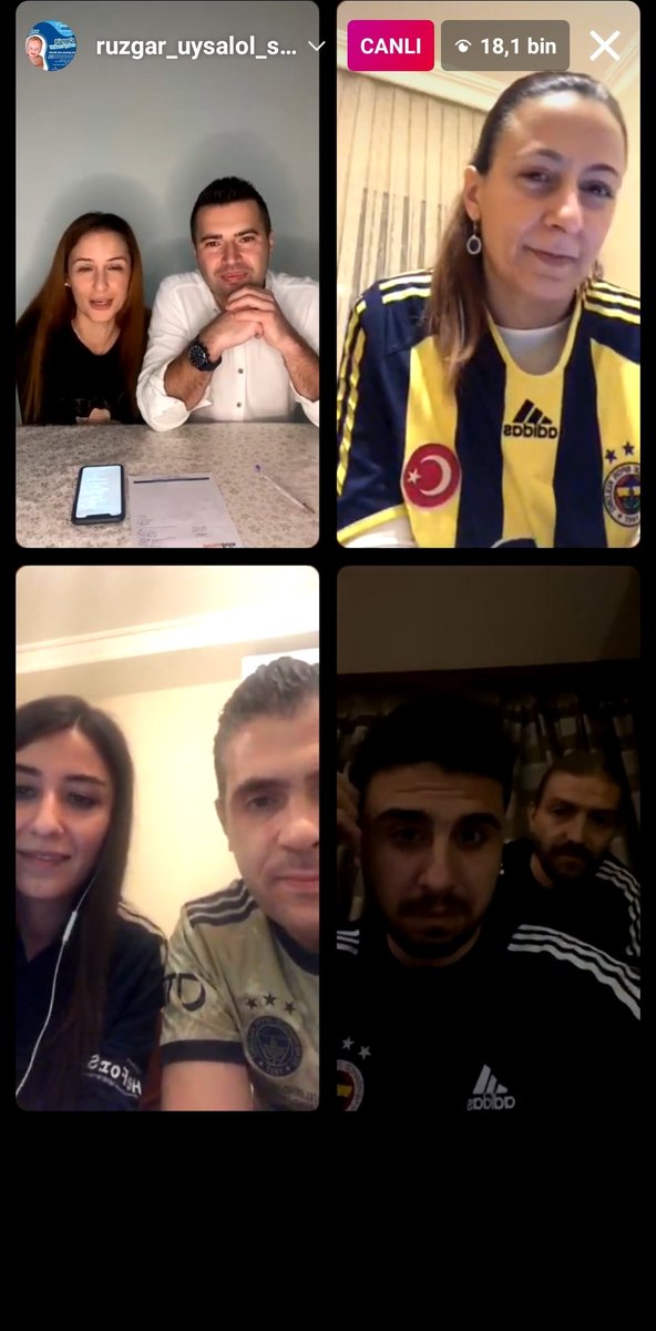 Canlı Yayındayız🎬

#Fenerbahce'li Futbolcular yayinda
Ruzgara Destek oluyor💙💛🙏🏻⛵

Yayın Linki⬇️
instagram.com/ruzgar_uysalol…

Destek Linki⬇️
taplink.cc/ruzgar_uysalol…

#pesetmerüzgar #23nisandaruzgariucuruyoruz
<a href="/altaybyndr1_/">altaybayindir_1</a>  <a href="/CanerErkin/">Caner Erkin</a> <a href="/josesosaok/">Jose Sosa</a> <a href="/Ozan/">Ozan Tufan</a>