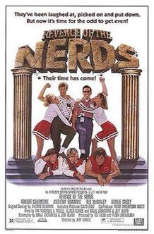 Loved Revenge of the Nerds growing up.  Time for a sequel.  

Imagine, they’re all older now.  The nerds are billionaires and the jocks are super losers.  Being tired of being losers, they decide to infiltrate and destroy the nerds...  <a href="/anthonyedwards/">Anthony Edwards</a> <a href="/MiguelATF/">Miguel Tejada-Flores</a> @bobbyislewis