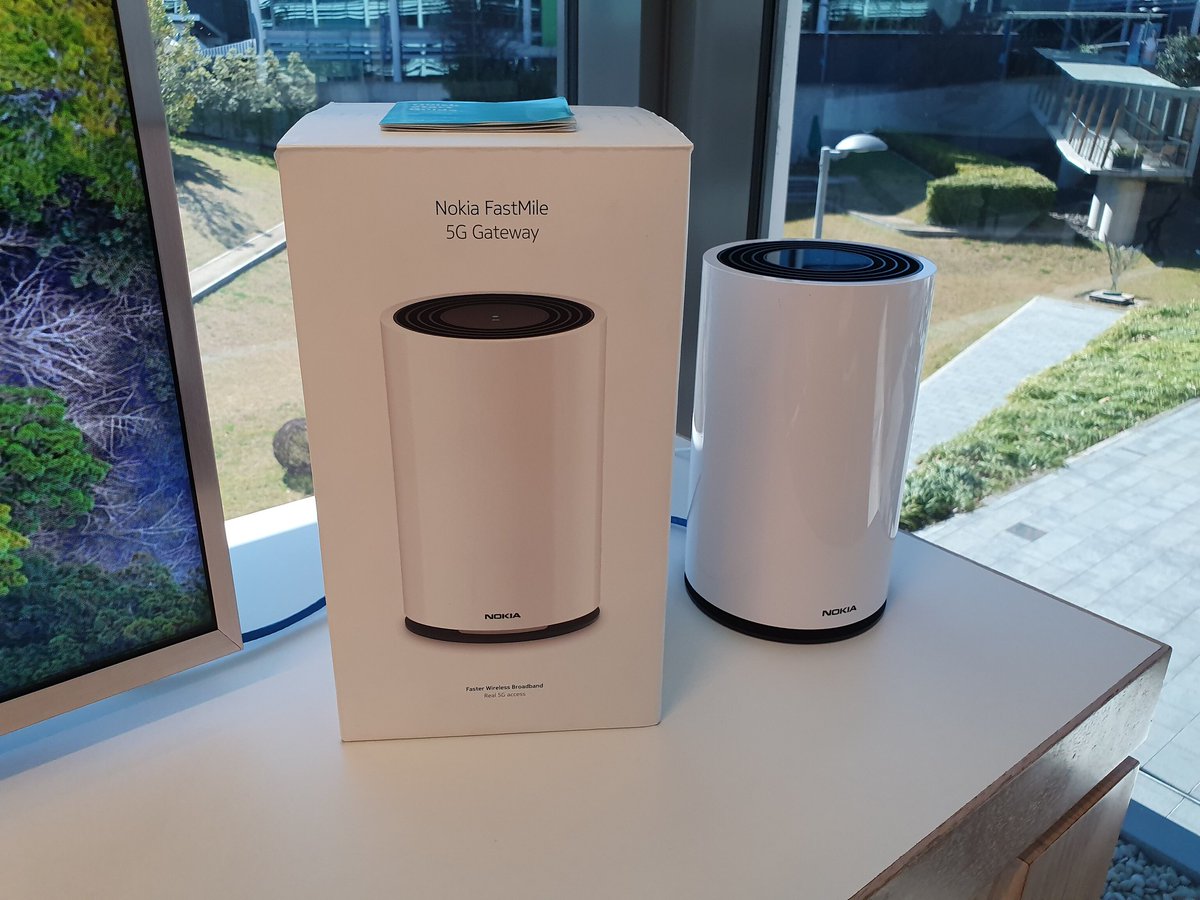 benwood's tweet photo. Good to see a further deployment of 5G as a home broadband solution. This @TMobile offering in the US uses a badged @Nokia #Fastmile CPE device powered by @Qualcomm, which I first tried in August 2019 on the @Optus network in Australia. https://t.co/ZmNwMYl6nu https://t.co/a1YX7ddMmP