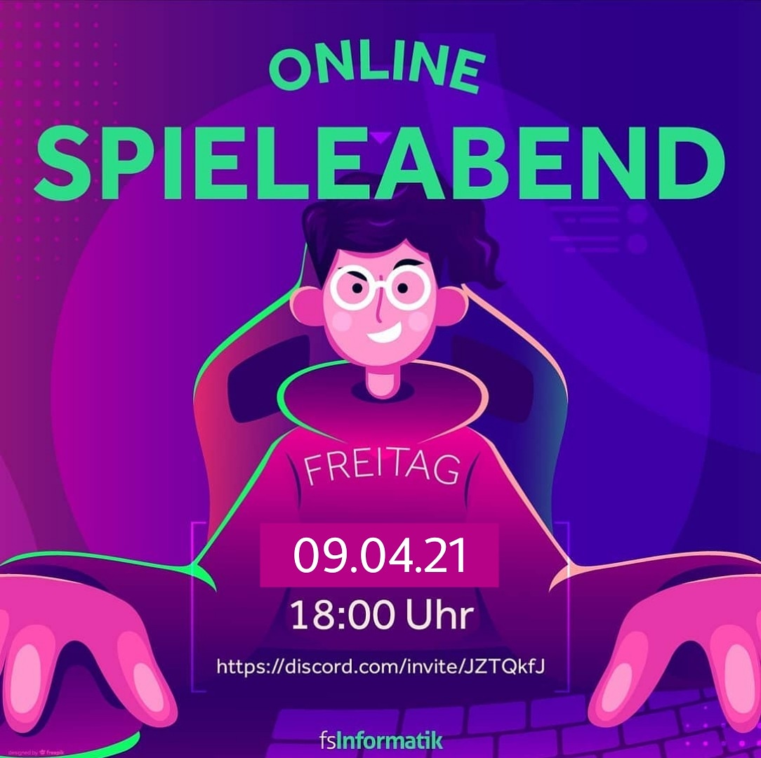 Spontaner Online Spieleabend, diesen Freitag ab 18 Uhr!