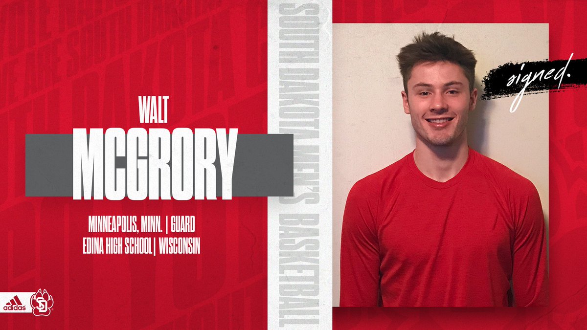 ⚠️OFFICIALLY OFFICIAL ⚠️

Welcome to the <a href="/SDCoyotes/">South Dakota Coyotes</a> family, Walt!!

📰: yote.us/3dHs7jn

#GoYotes x #WeAreSouthDakota
