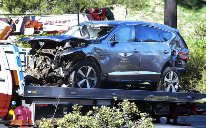 Tiger Woods crash due to 'unsafe' driving speed up to 87 mph sheriff