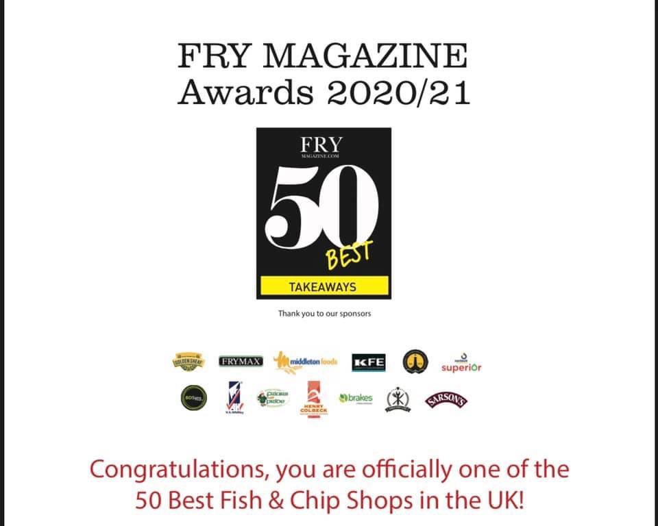 crescentchippy's tweet photo. Wow! We are super proud of our team at the chippy 🥰 well done girls (and chris) after a difficult year and a change in how we all operate this is amazing! Well done to all other businesses who made the list ❤️ #50bestfishandchipshops #nfff #northwales #flintshire https://t.co/1tpm1KFhFC