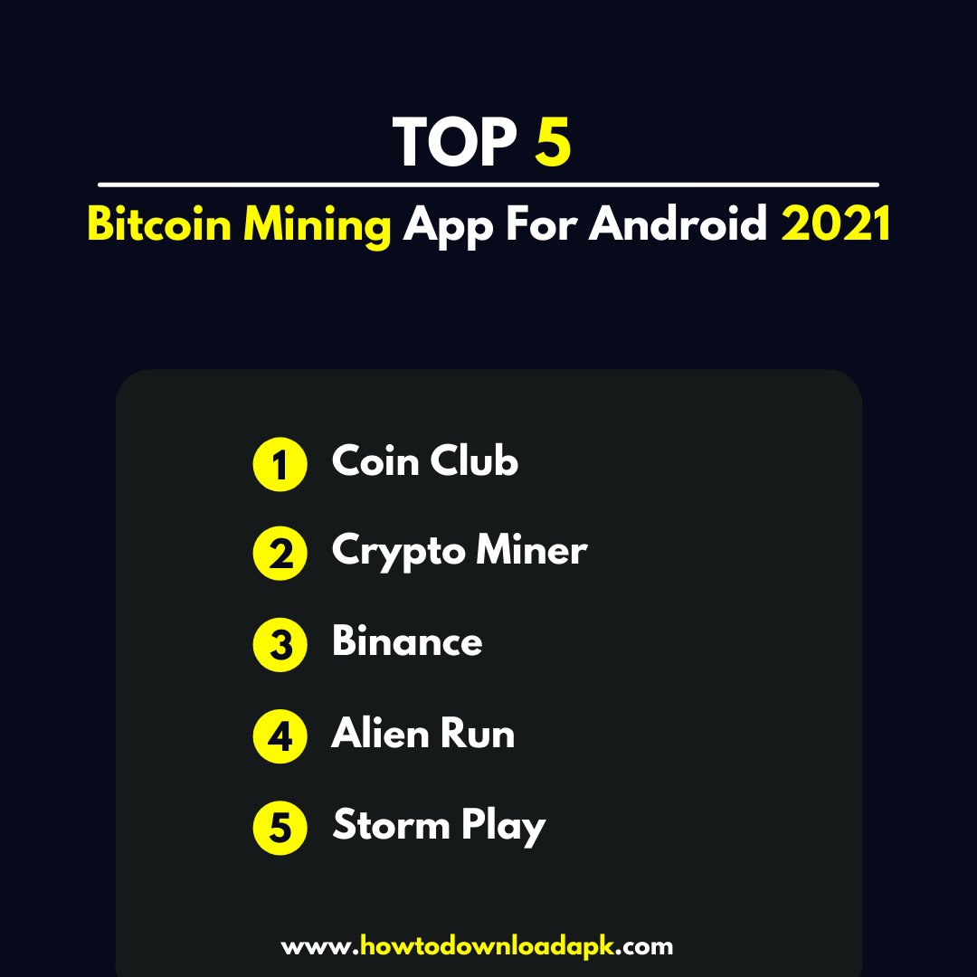 HowApk's tweet image. 𝗧𝗼𝗽 𝟱 𝗕𝗶𝘁𝗰𝗼𝗶𝗻 𝗠𝗶𝗻𝗶𝗻𝗴 𝗔𝗽𝗽 𝗙𝗼𝗿 𝗔𝗻𝗱𝗿𝗼𝗶𝗱 𝟮𝟬𝟮𝟭

Read Full Article - bit.ly/3upzoLo
.
.
.
.
.
.
#bitcoin #bitcoinmining #bitcoinnews #bitcointrading #bitcointrading #bitcoincash #bitcoinminingnetwork #bitcoinminingnetwork #bitcoinminingapp