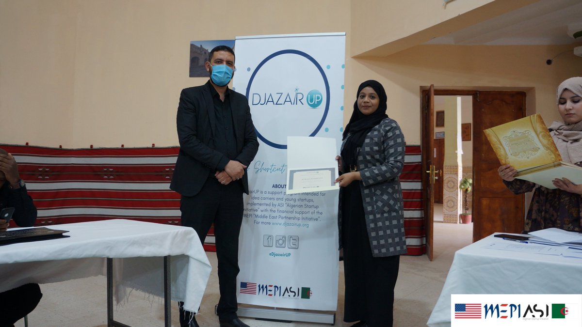 DjazairUP's tweet photo. Meet the winning projects (part 1)

1. CH-TECH
2. A-tbib
3. Rouki Food
4. EasyCompta

Congratulations 🎉🎉🎉
@USMEPI https://t.co/jXv4loJBFc