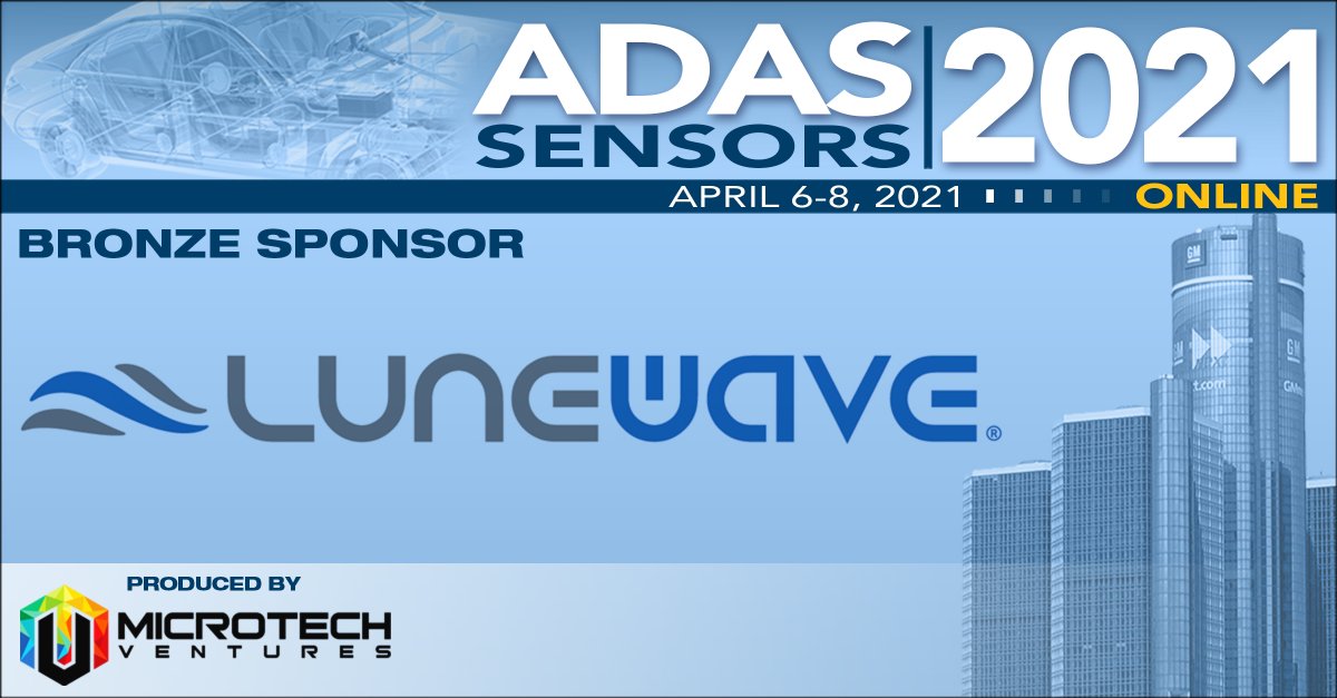 Please join us on April 8th 2021, where Hao Xin, CTO and Co-Founder of Lunewave Inc., will be presenting “Luneburg Lens Radar Technology for ADAS Applications” at @microtechv ADAS Sensors 2021 Virtual Conference #autonomousdriving #radar adassensors.com/index.html