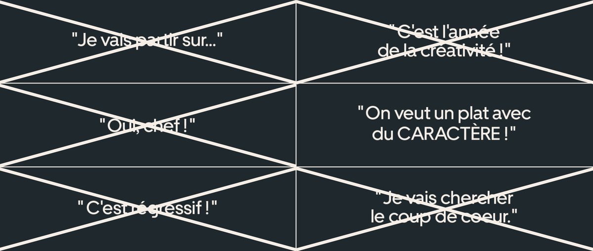 Ce soir, c’est #TopChef. 
C’est le moment de croiser les doigts (et surtout pas vos couverts) pour en finir avec la grille du #BingoTopChef.🤞

Dernière chance : si on coche la dernière case d'ici la fin de la soirée, on offre 5€ de crédit à 50 personnes qui auront RT ce tweet*.