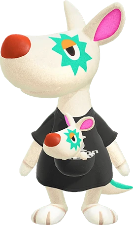 astrid - astrid definitely has one of the coolest villager designs i've seen. i still don't know why i haven't had her on my island yet because she's probably one of my favorites