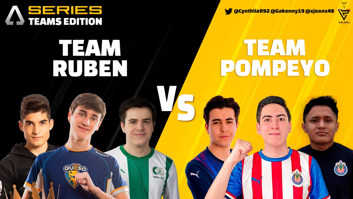 RevolAimar's tweet photo. 🔴¡YA EN DIRECTO!
🏆#AppGradeSeries
🌶️¡PARTIDO PICANTE AHORA!

⚔️#TeamRuben🆚#TeamPompeyo

▶️Al acabar seguimos con este partidazo
⚔️#MelonBoys🆚#TeamLucas

🗣️Con @Real_BaleGame

👀No te lo pierdas
📺https://t.co/5pE9qwCyf0

❤️@CynthiiaR92 @Velrol86Mx @Gakenny19 @xjeanx48 https://t.co/UNtqvtWMU2