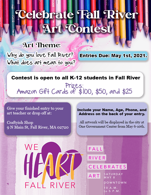 Art Contest!! K-12 students can win prizes to Amazon for $100, $50, and $25!