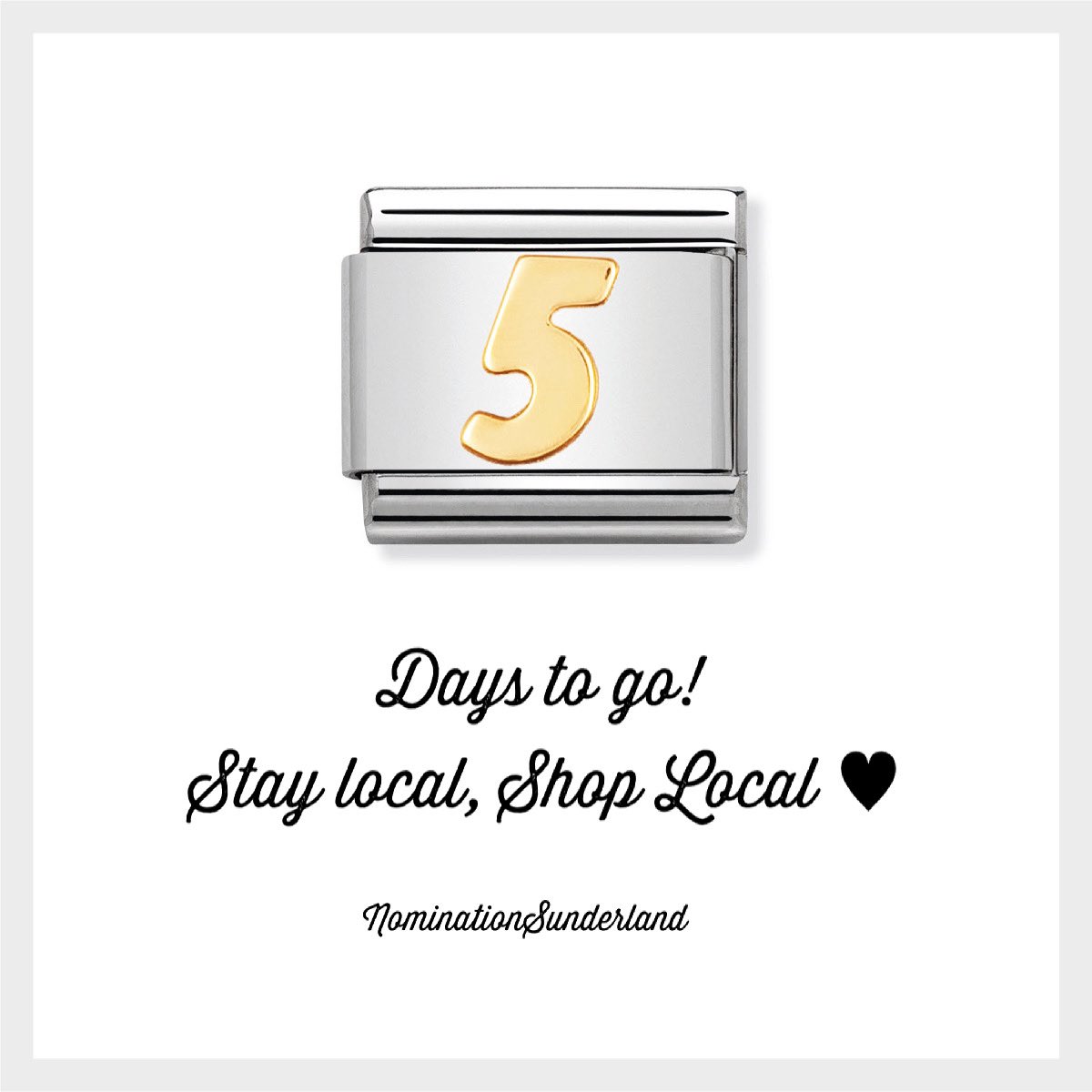 We’re on the countdown to reopen our Sunderland store doors 🖤

In the meantime you can still support local and find out beautiful items at sunderlandcharm.com

#supportlocal #insunderland #nominationsunderland #linkbylink #5daystogo #lovenomination #Sunderland