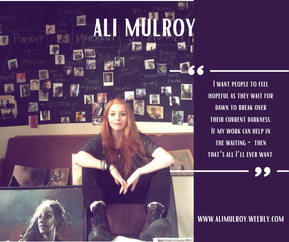 Introducing the very talented Ali Mulroy - check out her artwork in the most recent in the <a href="/faith_in_arts/">Faith In Arts #FIA</a> video in the Psalms Series, Psalm 51: youtu.be/UmjsCPPHjZI