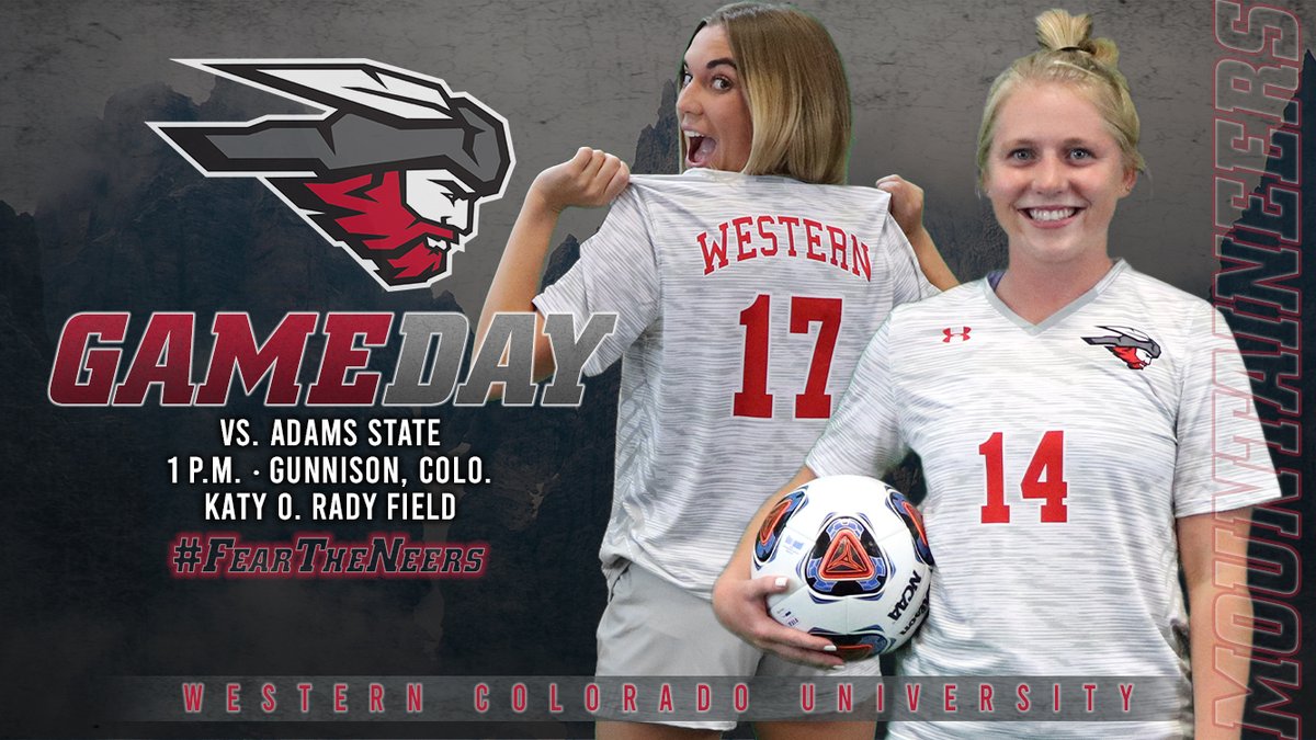 WCUMountaineers's tweet photo. WSOC | IT'S GAMEDAY ... AND IT'S SENIOR DAY!

The Mountaineers host Adams State as we'll celebrate our two seniors today - Caitlyn Cox and Parker Barnhardt - while battling for an RMAC Tournament spot! #FearTheNeers

📺/📊 https://t.co/OtndcGwmMv https://t.co/DK7c9BYZFL