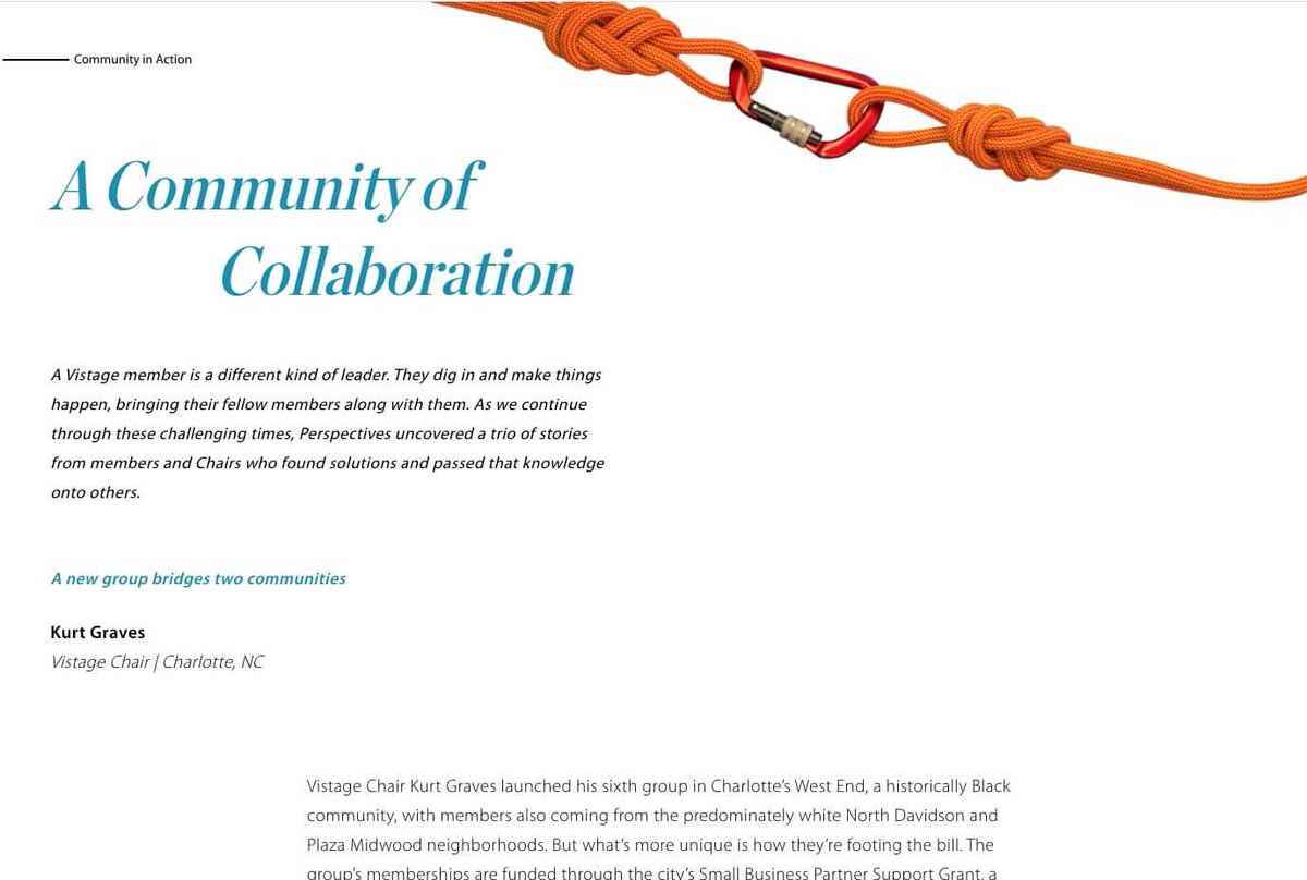 Kurt Graves, a #VistageChair and #ExecutiveCoach, is helping two communities deal with the struggles of running a #SmallBusiness during #COVID19 and social unrest around #equity issues. Read his story.
buff.ly/31qzvK6