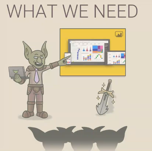 We need GOBLINS!
At least, that's what <a href="/kurtbuhler/">Kurt Buhler</a> says at the next <a href="/powerbidays/">Power BI Days</a> session :-)
For adoption: define and measure success!

You can still join directly: pbi.to/0407-join