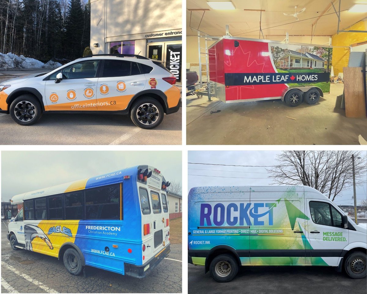 Do you have a fleet on the move every day? Are you looking for opportunities to deliver "Your Message" loud and clear? 
If so, vehicle and fleet wraps are the perfect solutions, hands down with partial or full wrap options, including 3M certified installation.