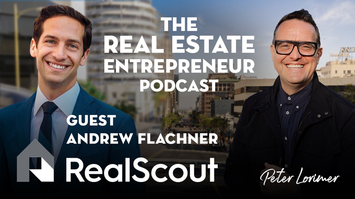 Today I have the incredible entrepreneur <a href="/aflachner/">Andrew Flachner</a> of <a href="/RealScout/">RealScout</a> – a tech startup tackling residential real estate’s core problem: matching homebuyers and homes. youtu.be/kKlKJMhW6kM

#realestate  #motivation #entrepreneur #wednesdaywisdom