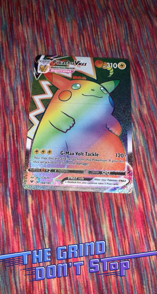 pumpspokemon's tweet photo. @CharmanderHelps 8 packs left if I pull pink pikachu I might faint 😂🙏🙏 https://t.co/xvMSicPz0z