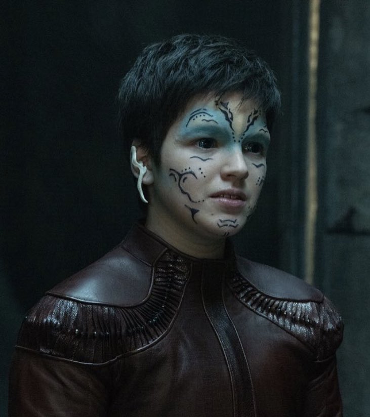 MastersoftheO's tweet photo. It’s as good a time as ever to mention how much we ADORE @bludelb especially as Adira on #startrekdiscovery 💙 #nonbinary https://t.co/Dkwb2SsdBj