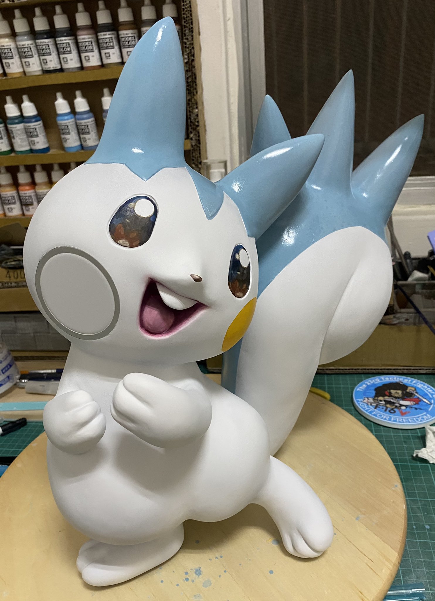 菇籽 Azu瑀涵 ワイヤレス充電器 パチリスver 作りました Iphoneを充電できますよ Pokemon Clay Art Pachirisu Pokemon ポケモン T Co Teocw2mray Twitter