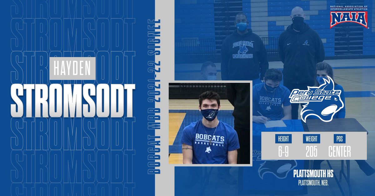 <a href="/HaydenStromsodt/">Hayden Stromsodt</a> signs with <a href="/PeruState/">Peru State College</a> <a href="/PSCMenHoops/">Peru State Men's Basketball</a> - bit.ly/3ux4Kjc #ClawsOut #PeruState153