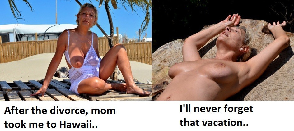 The fantasy of taking your Mom on a Vacation where everyone thinks you are ...