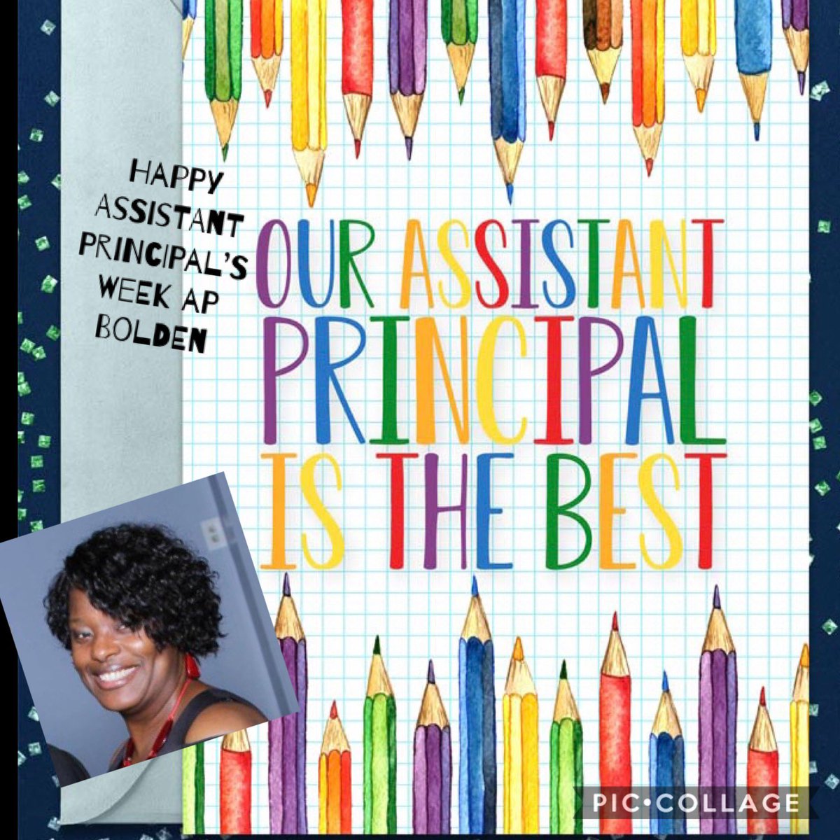 We want to send a big THANK YOU to the best AP in the world! Thank you for your commitment, leadership and vision! We love you AP Pamela Bolden!  #AssistantPrincipalsWeek <a href="/EaglesBass/">Bass Eagles</a>