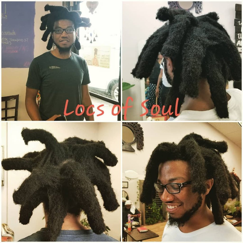 Megumi 4bHe has Miami Wicks (free form locs). That wasn’t his intention as first but it pisses Gojo off so naturally he keeps them cuz fuck Gojo.